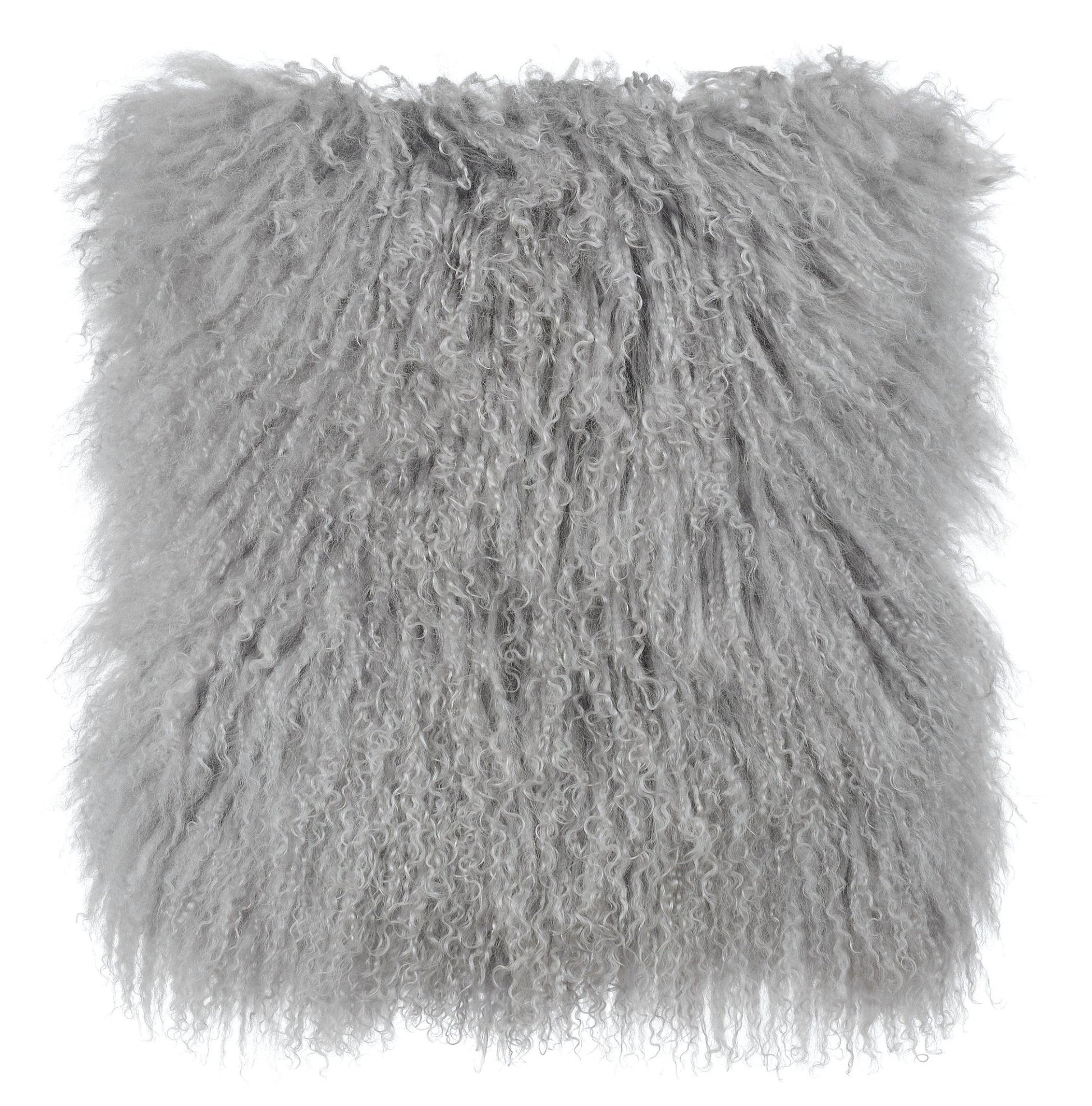Tibetan Sheep Grey Pillow Pillows| TOV