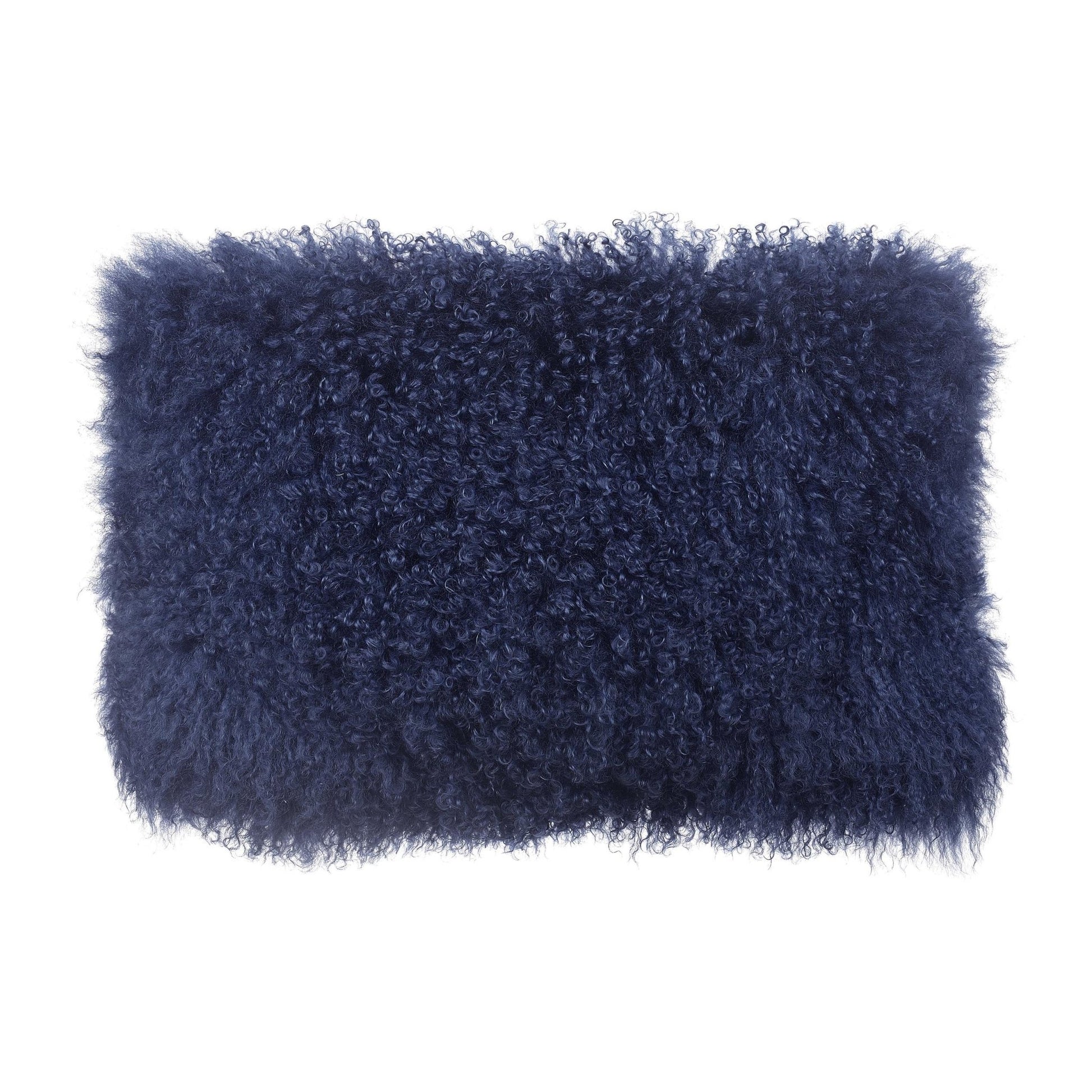 Tibetan Sheep Long Blue Pillow Pillows| TOV