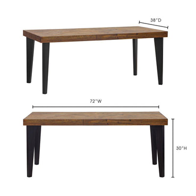 Parq Rectangular Dining Table - Al Rugaib Furniture (4583199670368)