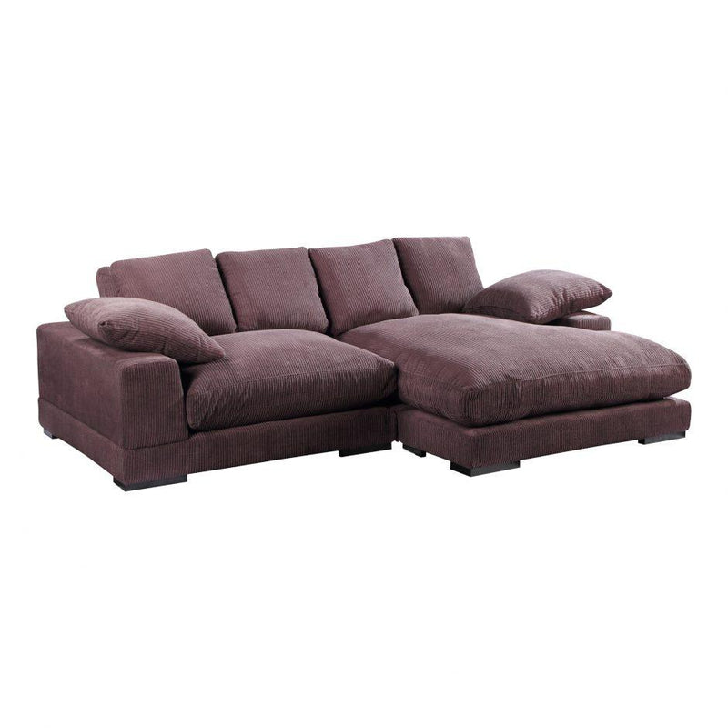 Plunge Sectional Dark Brown - Al Rugaib Furniture (4583157465184)
