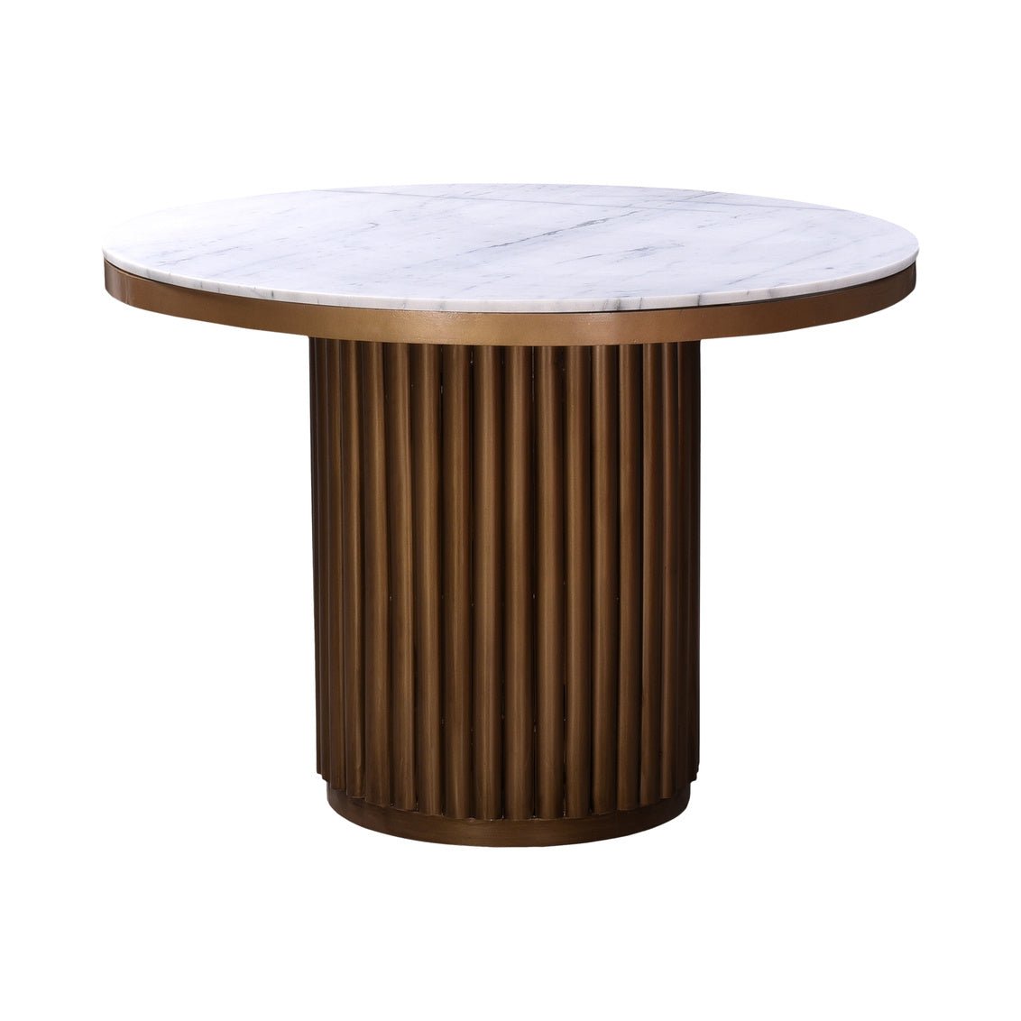 Tower Dining Table White Marble Counter Tables| Moe's Home