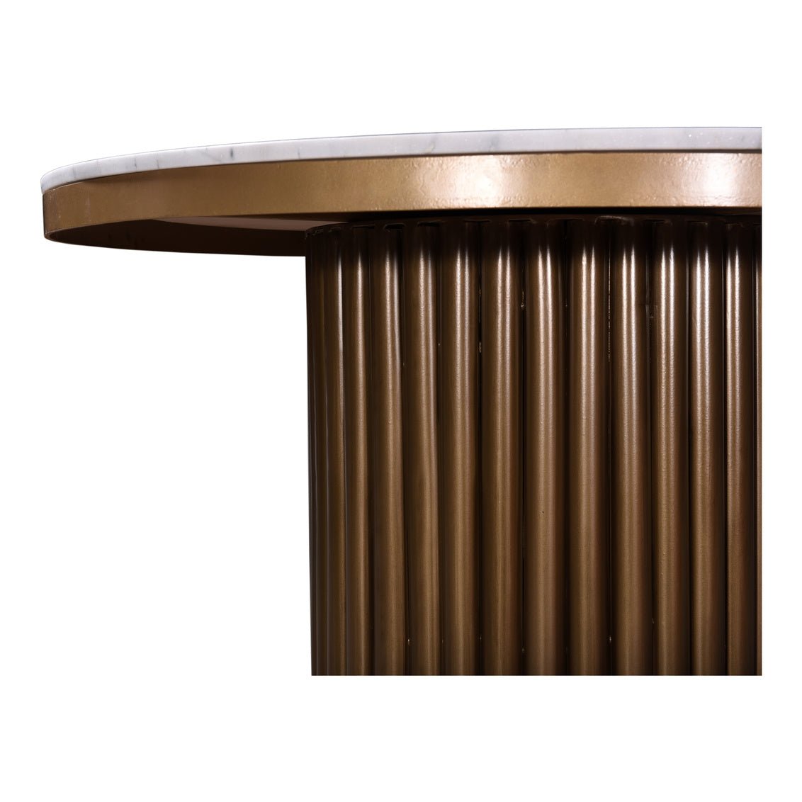 Tower Dining Table White Marble Counter Tables| Moe's Home