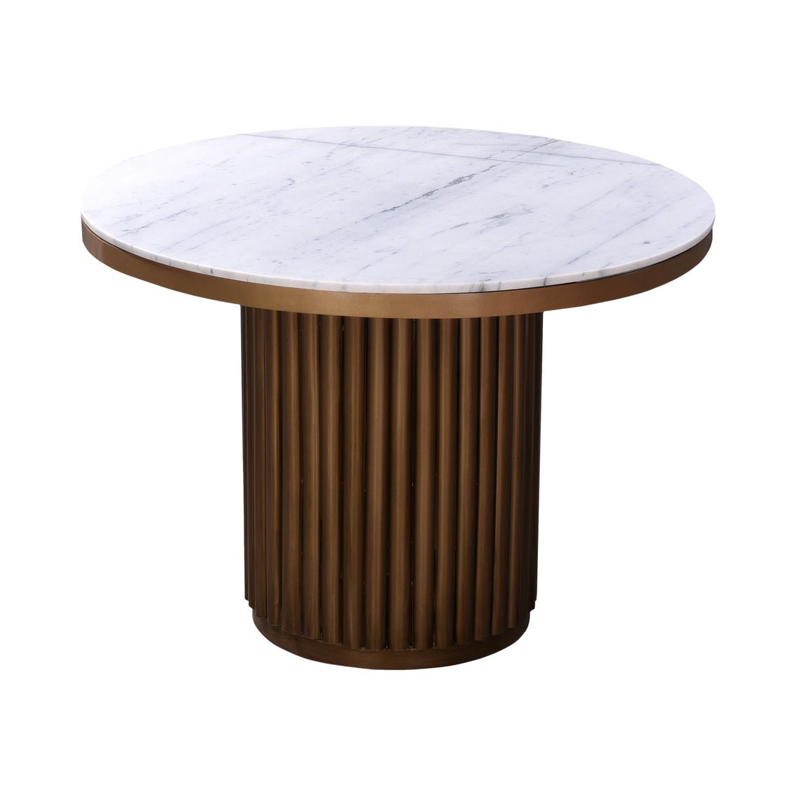 Tower Dining Table White Marble Counter Tables| Moe's Home
