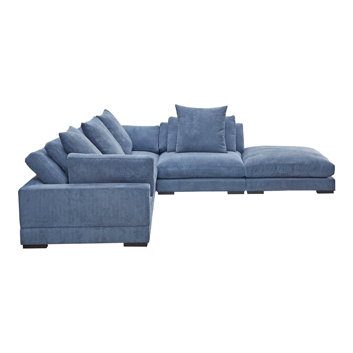 Tumble Dream Modular Sectional Navy Sectionals| Moe's Home