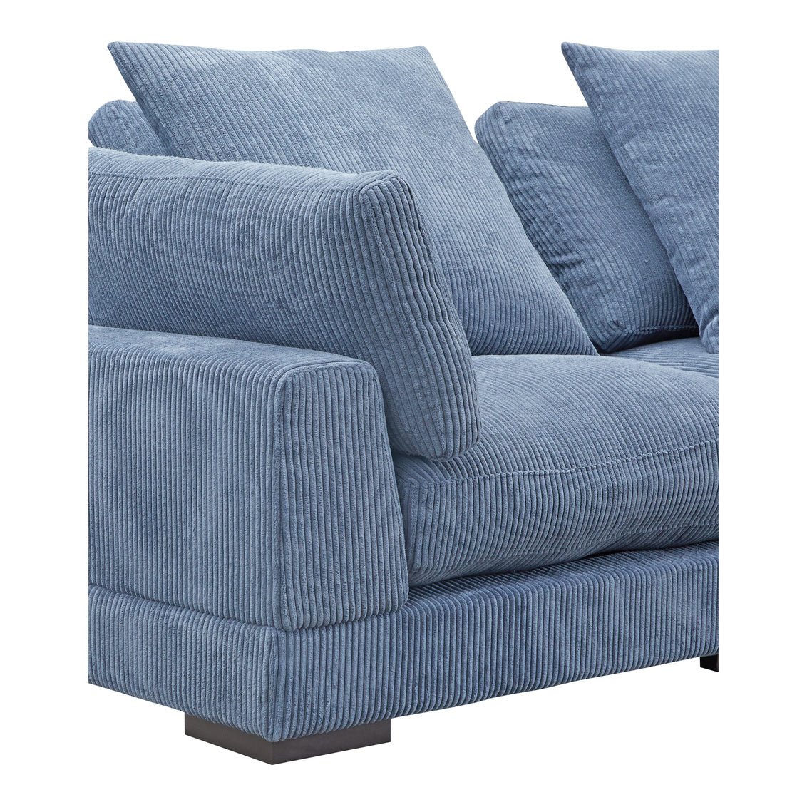 Tumble Lounge Modular Sectional Navy Sectionals| Moe's Home