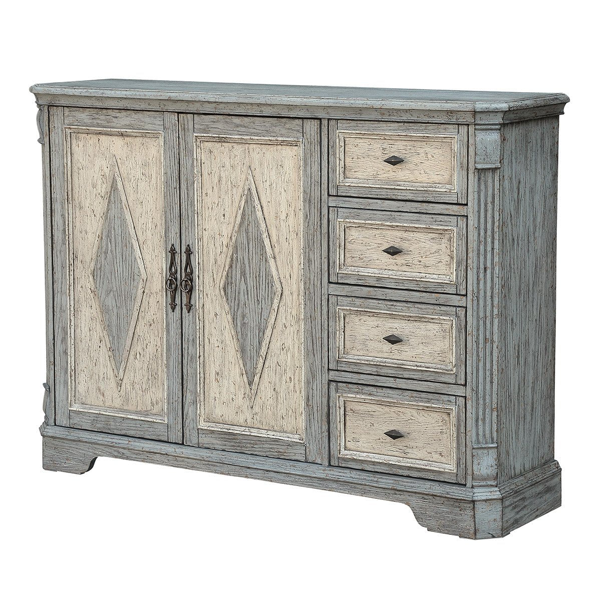 Two Door-Four Drawer Server Cabinets & Chests| Hooker