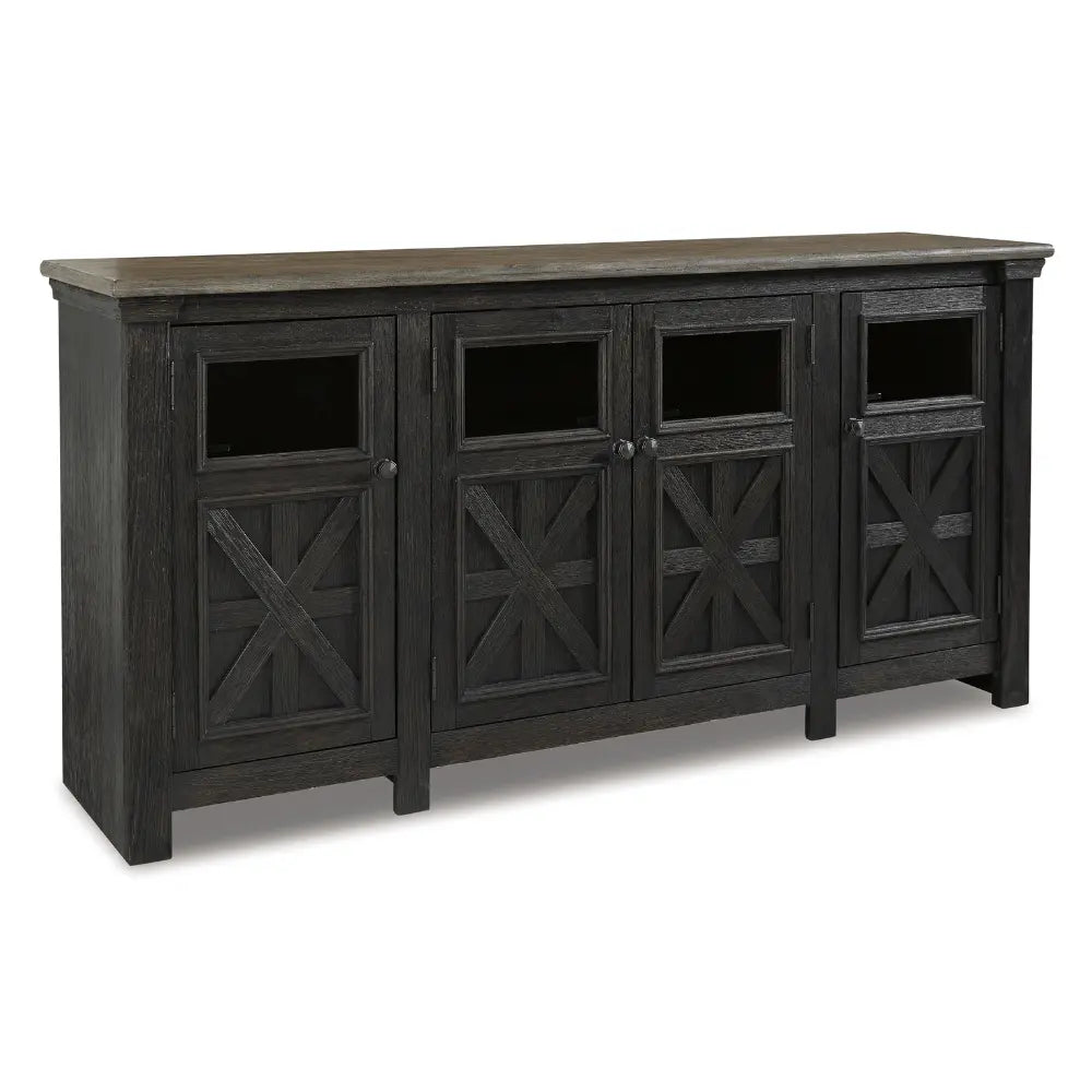 Tyler Creek 74" TV Stand TV Units| Ashley Homestore