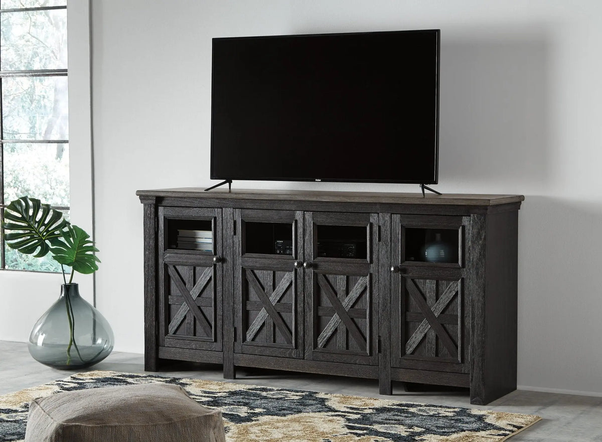 Tyler Creek 74" TV Stand TV Units| Ashley Homestore