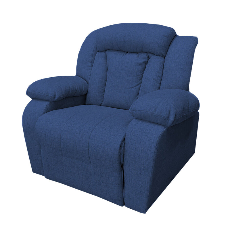 In House Classic Recliner Chair with Controllable Back - Off White-906149-OW (6613410054240)