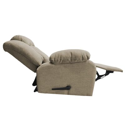 In House Classic Recliner Chair with Controllable Back - Black-906149-BL (6613410087008)