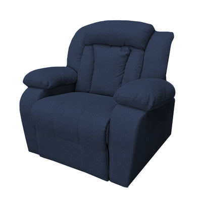 In House Rocking Recliner Chair with Controllable Back - Pale Beige-906150-Pb (6613410447456)