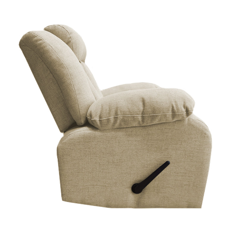 In House Rocking Recliner Chair with Controllable Back - Red-906150-RE (6613410316384)