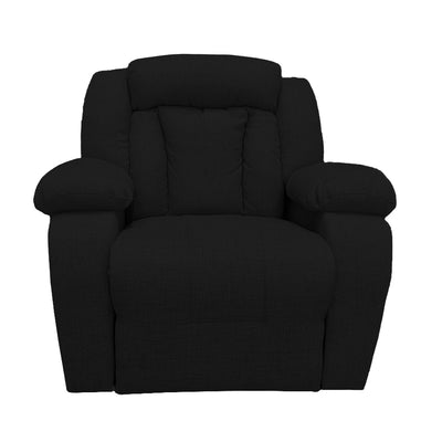 In House Rocking And Rotating Recliner Upholstered Chair with Controllable Back - Light Beige-906151-Lb (6613410873440)