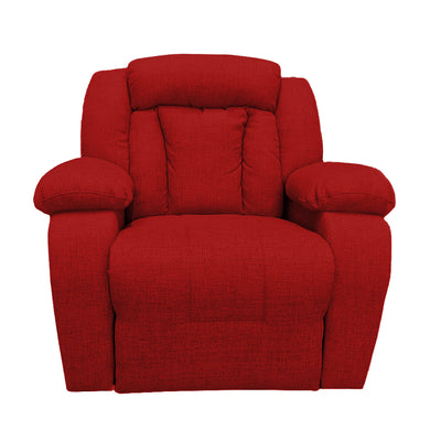 In House Rocking And Rotating Recliner Upholstered Chair with Controllable Back  - Beige-906151-Be (6613410807904)