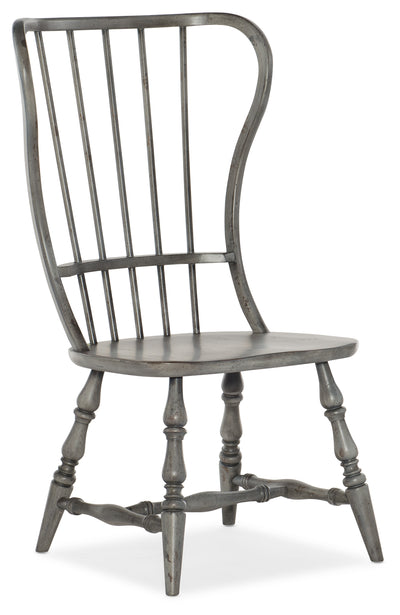 Spindle Back Side Chair - 2 per carton/price ea - Al Rugaib Furniture (4688690544736)