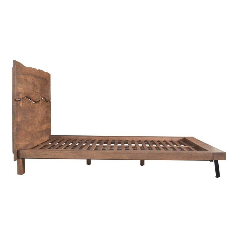 Madagascar Platform Bed Queen - Al Rugaib Furniture (4583158087776)