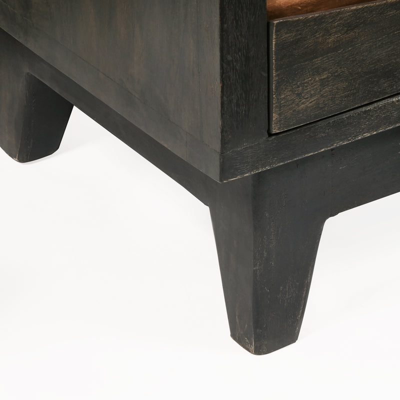 Modern Copper Three Drawer Chest (6629779243104)