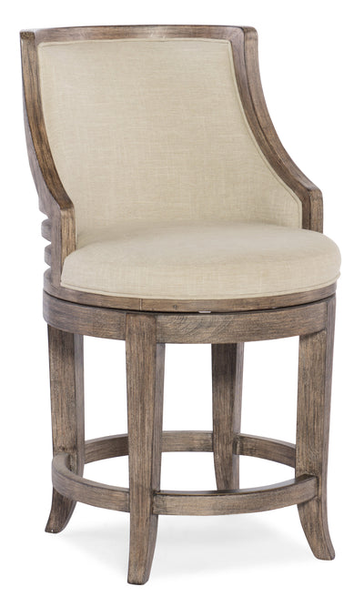 Lainey Transitional Counter Stool - Al Rugaib Furniture (4688747561056)