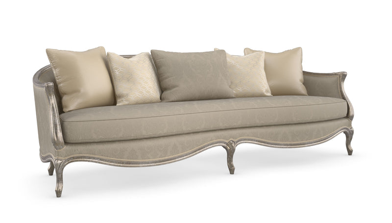 Intl-Classic Upholstery - Le Canape 110" XL Sofa (Gold)