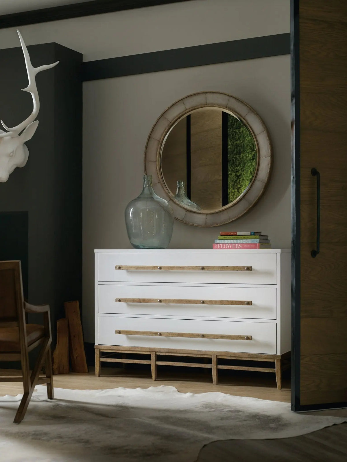 Urban Elevation Three-Drawer Bachelors Chest Cabinets & Chests| Hooker