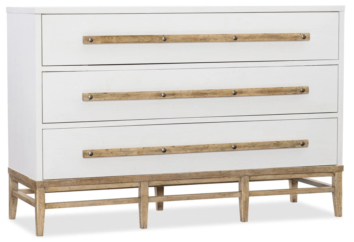 Urban Elevation Three-Drawer Bachelors Chest Cabinets & Chests| Hooker