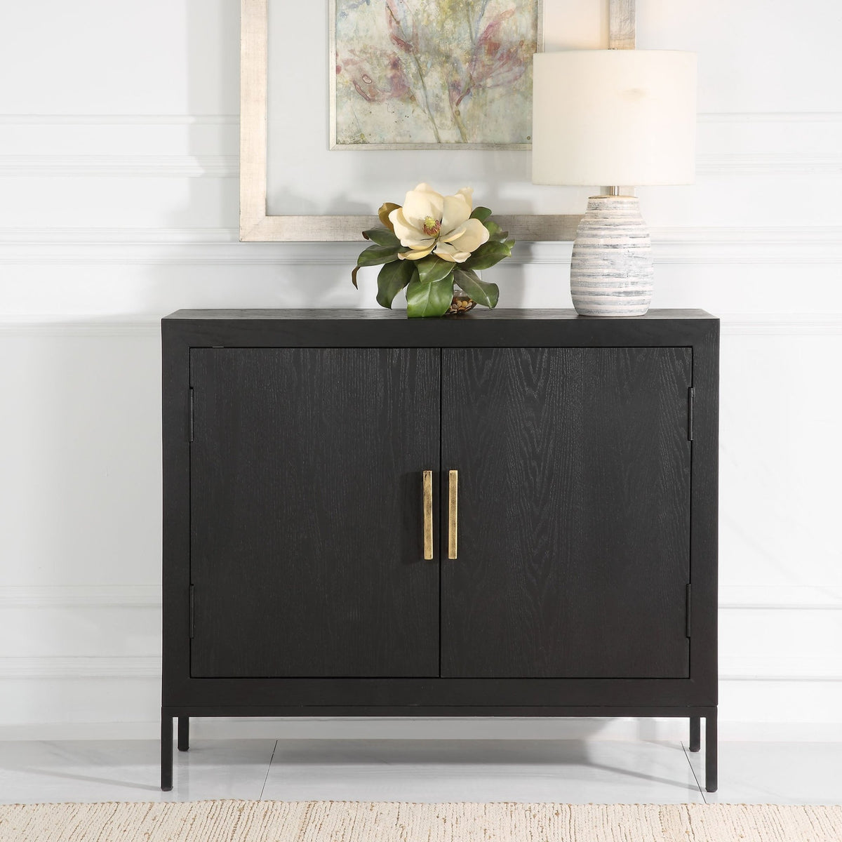 Uttermost Front Range Dark Oak 2 Door Cabinet Cabinets & Chests| Uttermost