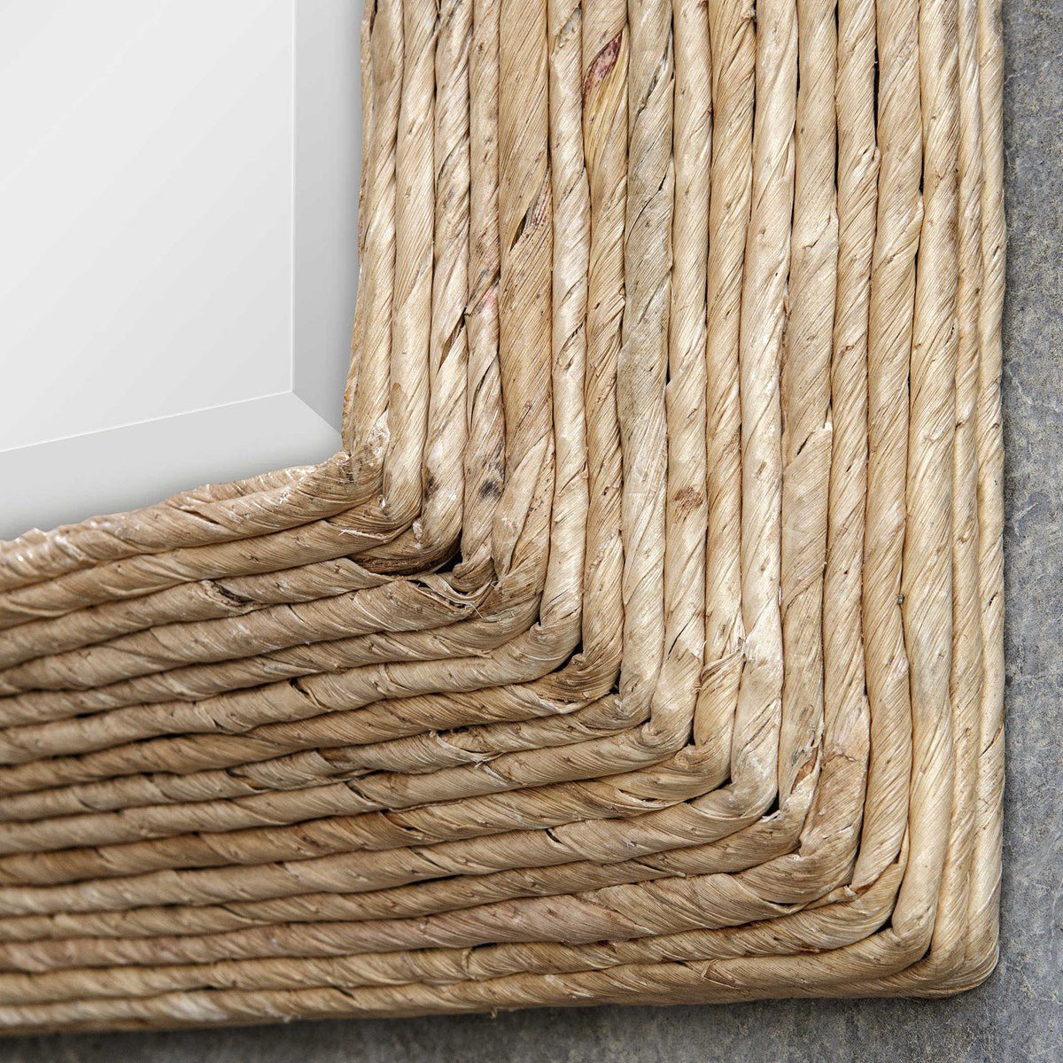 Uttermost Rora Woven Coastal Mirror Mirrors| Uttermost
