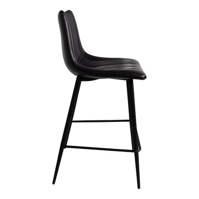 Alibi Counter Stool Matte Black-M2 - Al Rugaib Furniture (4583165853792)