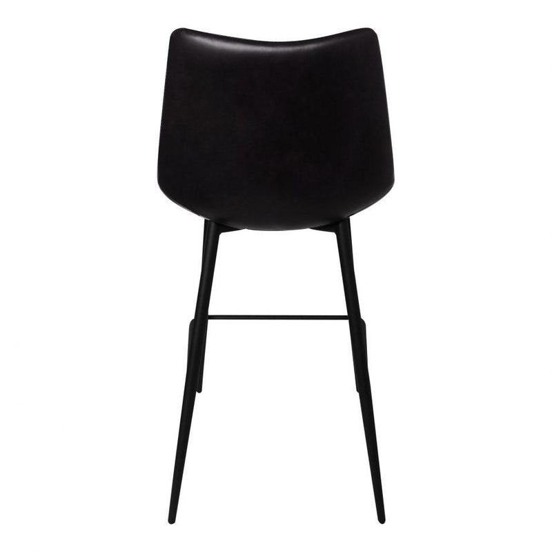 Alibi Counter Stool Matte Black-M2 - Al Rugaib Furniture (4583165853792)