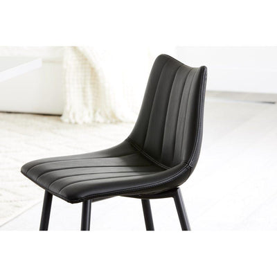 Alibi Counter Stool Matte Black-M2 - Al Rugaib Furniture (4583165853792)