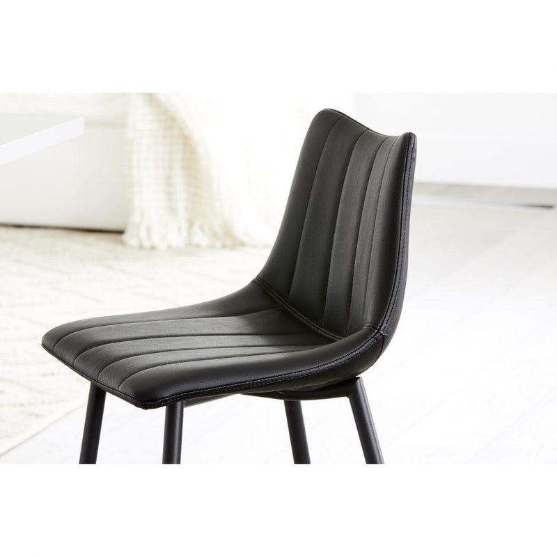 Alibi Counter Stool Matte Black-M2 - Al Rugaib Furniture (4583165853792)