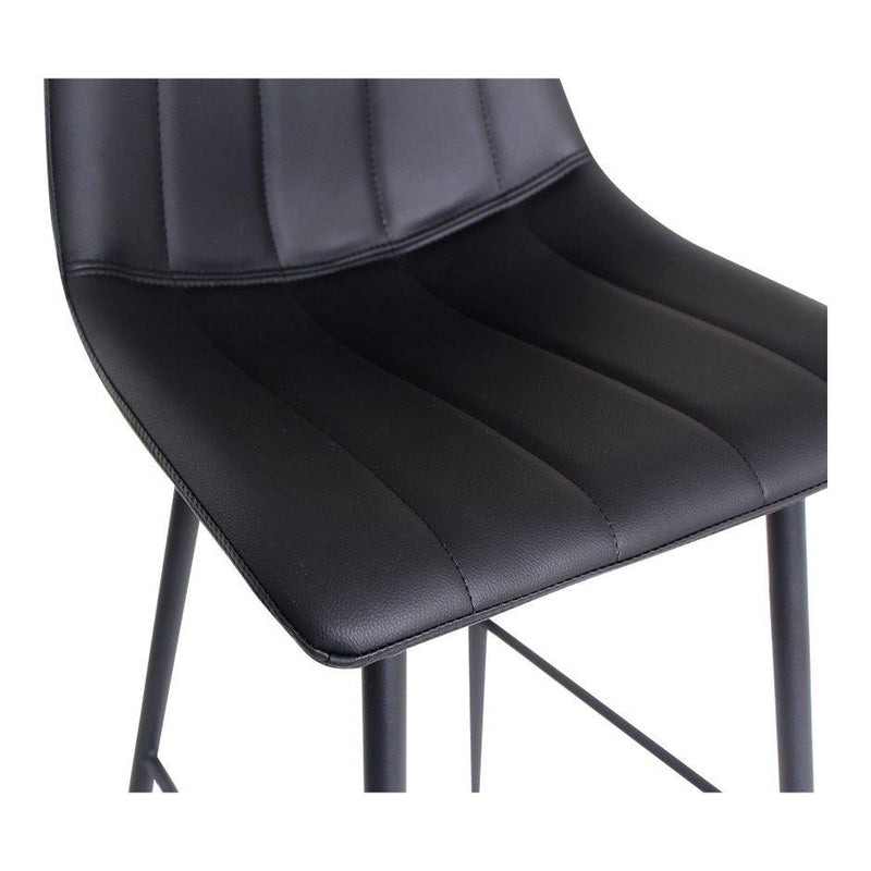 Alibi Barstool Matte Black-M2 - Al Rugaib Furniture (4583187841120)