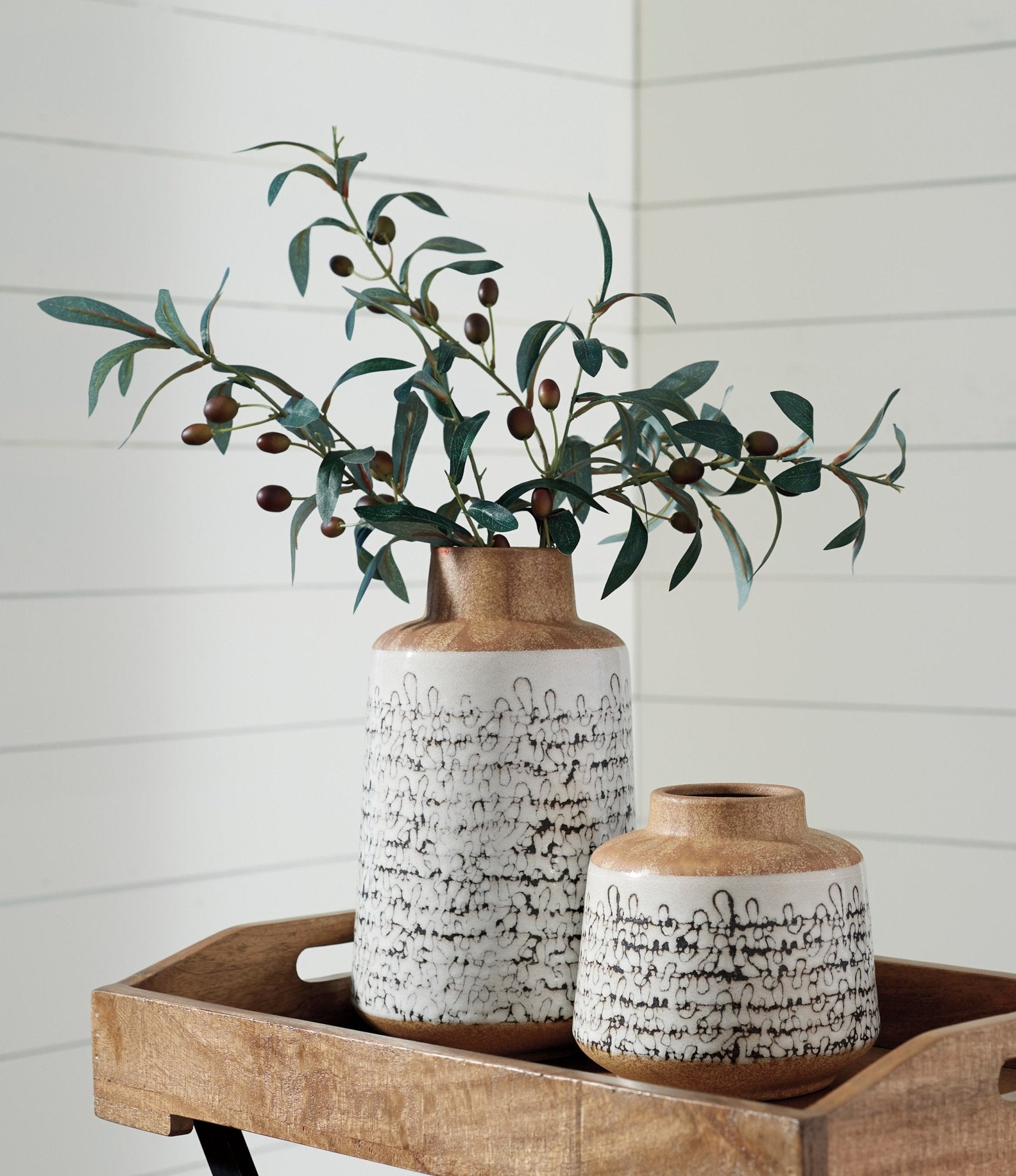 VASE SET (2) Vases and Jars| Ashley Homestore