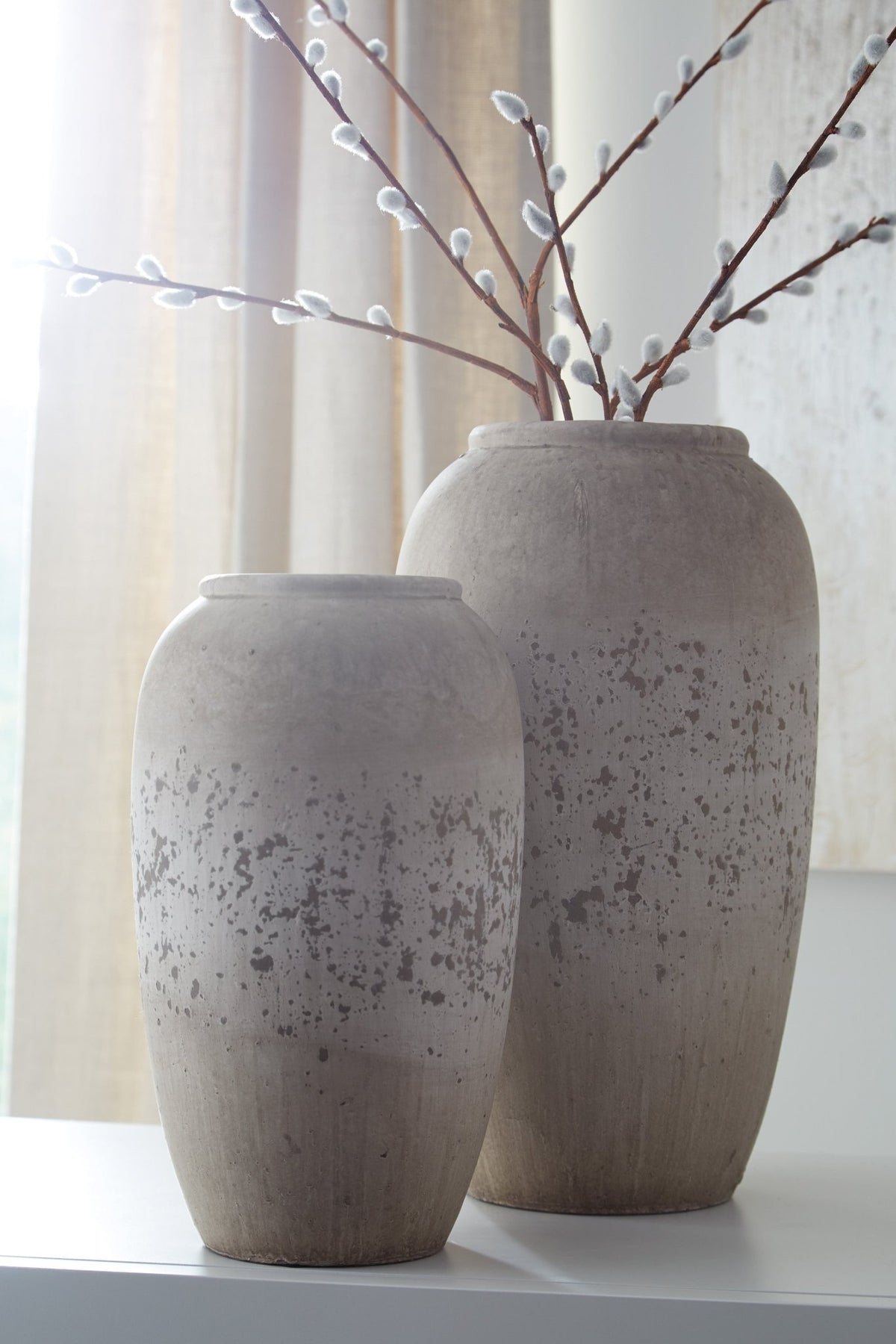 VASE SET OF 2 Vases and Jars| Ashley Homestore
