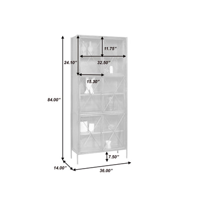 Iron Display cabinet (6629792317536)