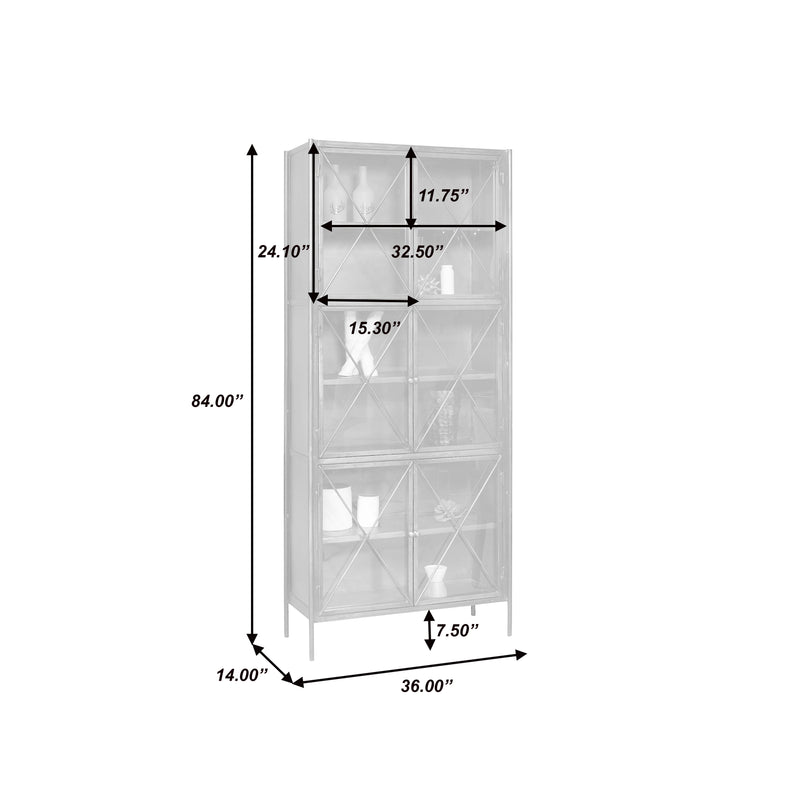 Iron Display cabinet (6629792317536)