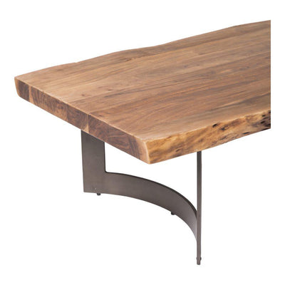 Bent Coffee Table Smoked - Al Rugaib Furniture (4568058298464)