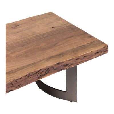 Bent Coffee Table Smoked - Al Rugaib Furniture (4568058298464)