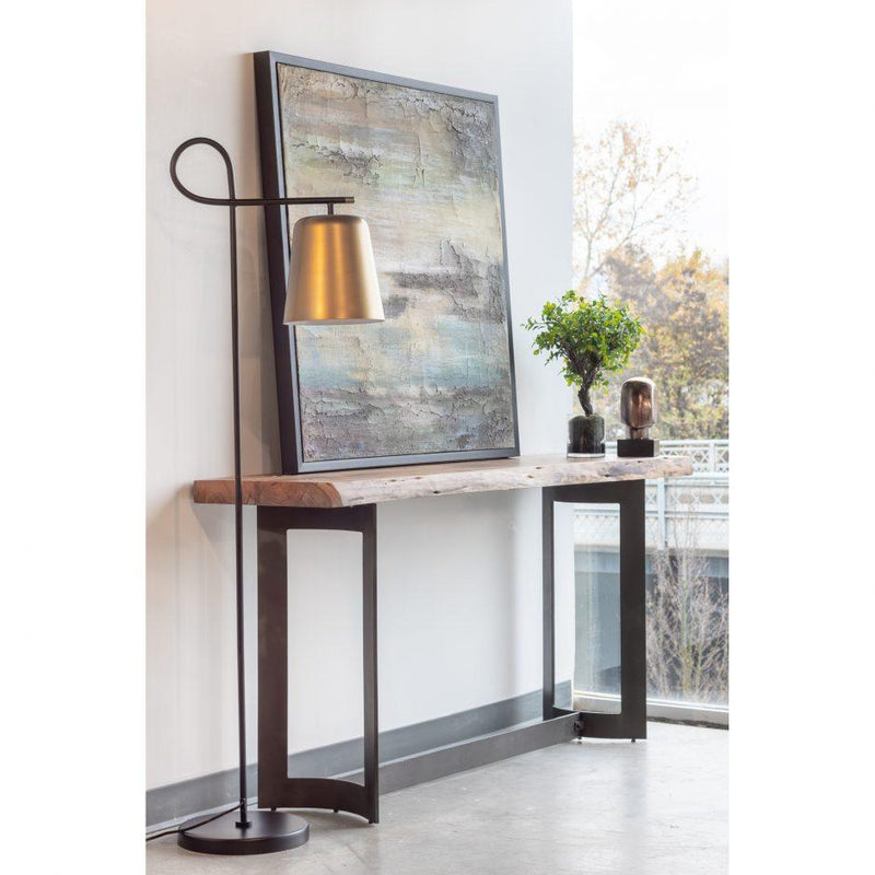 Bent Console Table Smoked - Al Rugaib Furniture (4583183581280)
