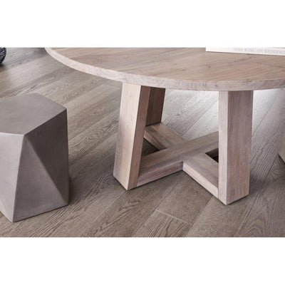 Tanya Round Dining Table - Al Rugaib Furniture (4583273463904)