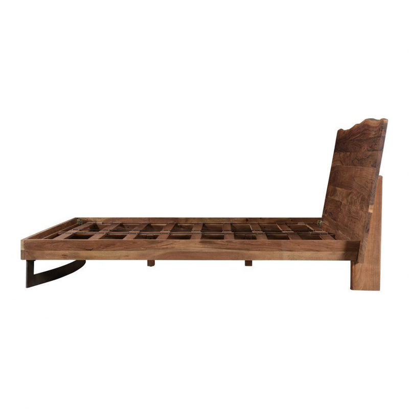 Bent King Bed - Al Rugaib Furniture (4583230570592)