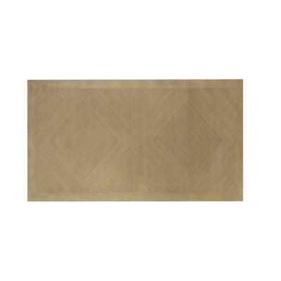 Rectangular Metal Strap Dining Table (6629782159456)