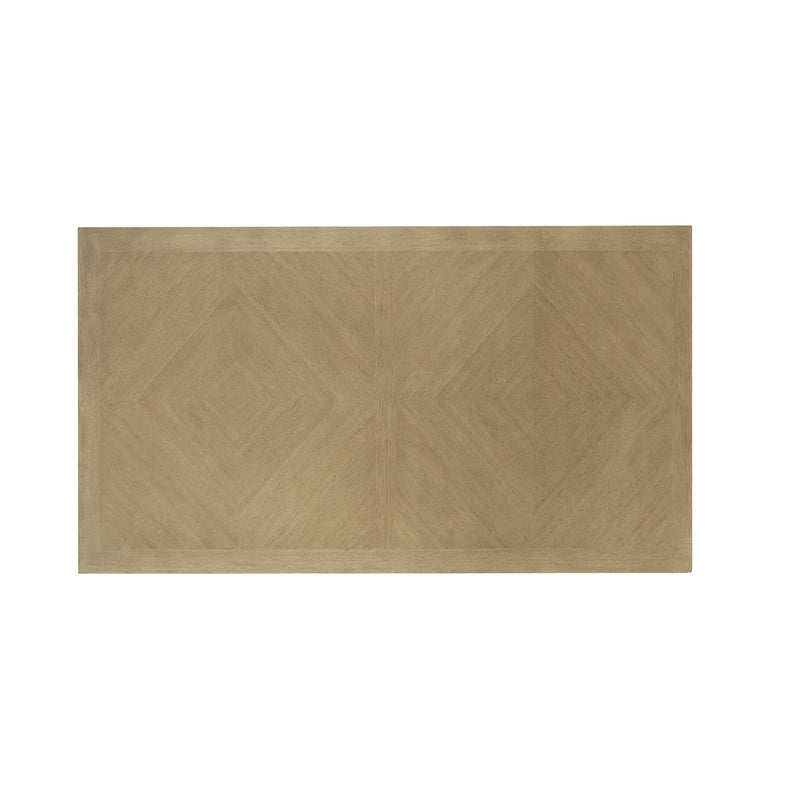 Rectangular Metal Strap Dining Table (6629782159456)