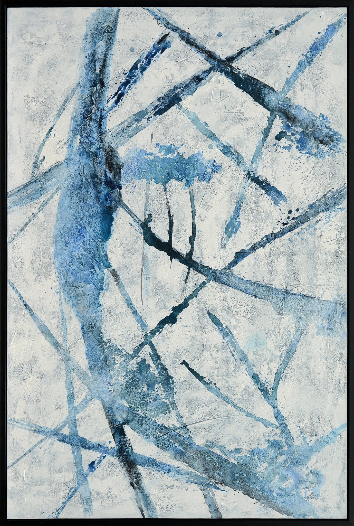 Virgule Lines Handmade Oil Painting Wall Art| Crestview
