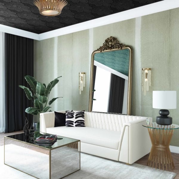 Wafa Cream Velvet Sofa Sofas & Loveseats| TOV