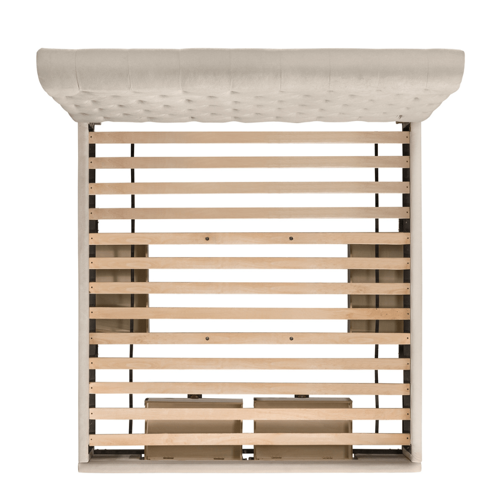 Waldorf Storage Bed Boulder Sand Beds| Roots Furniture