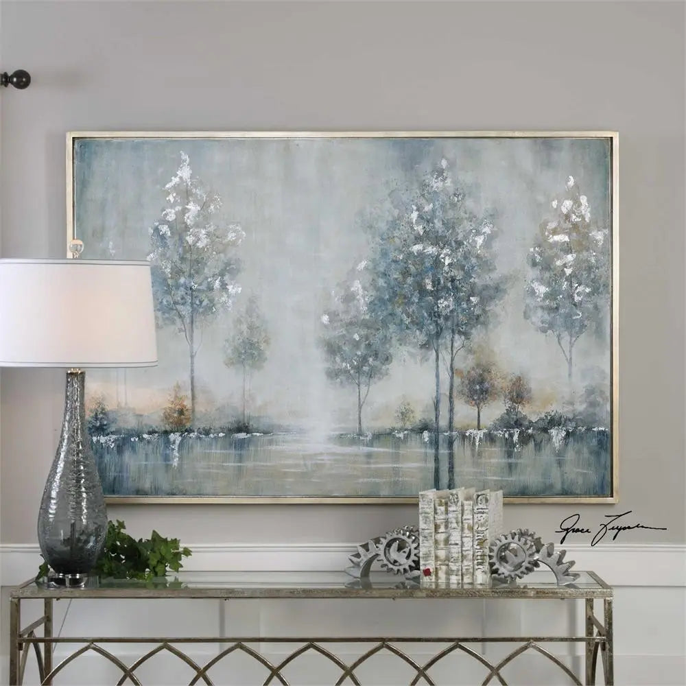 Walk In The Meadow Hand Painted Canvas Paintings & Pictures| Uttermost
