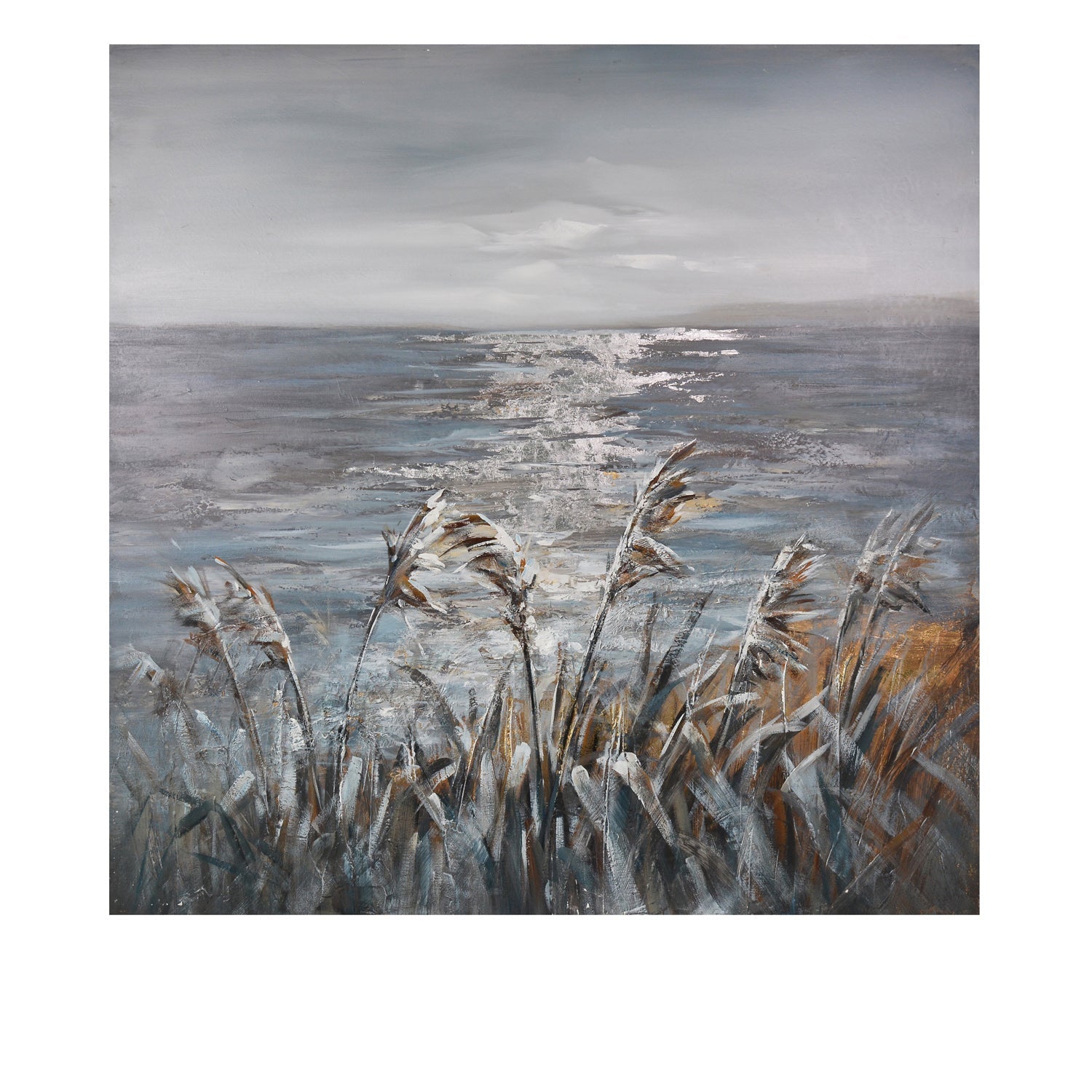 Wessam Dawn Handpainted Canvas Wall Art| Crestview
