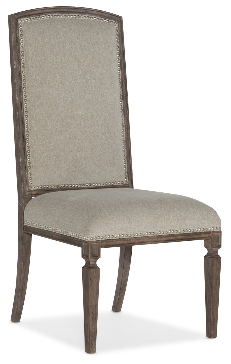 Arched Upholstered Side Chair - 2 per carton/price ea - Al Rugaib Furniture (4688795598944)
