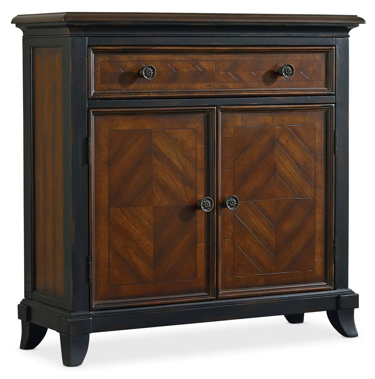 Wingate One-Drawer Two-Door Chest Cabinets & Chests| Hooker